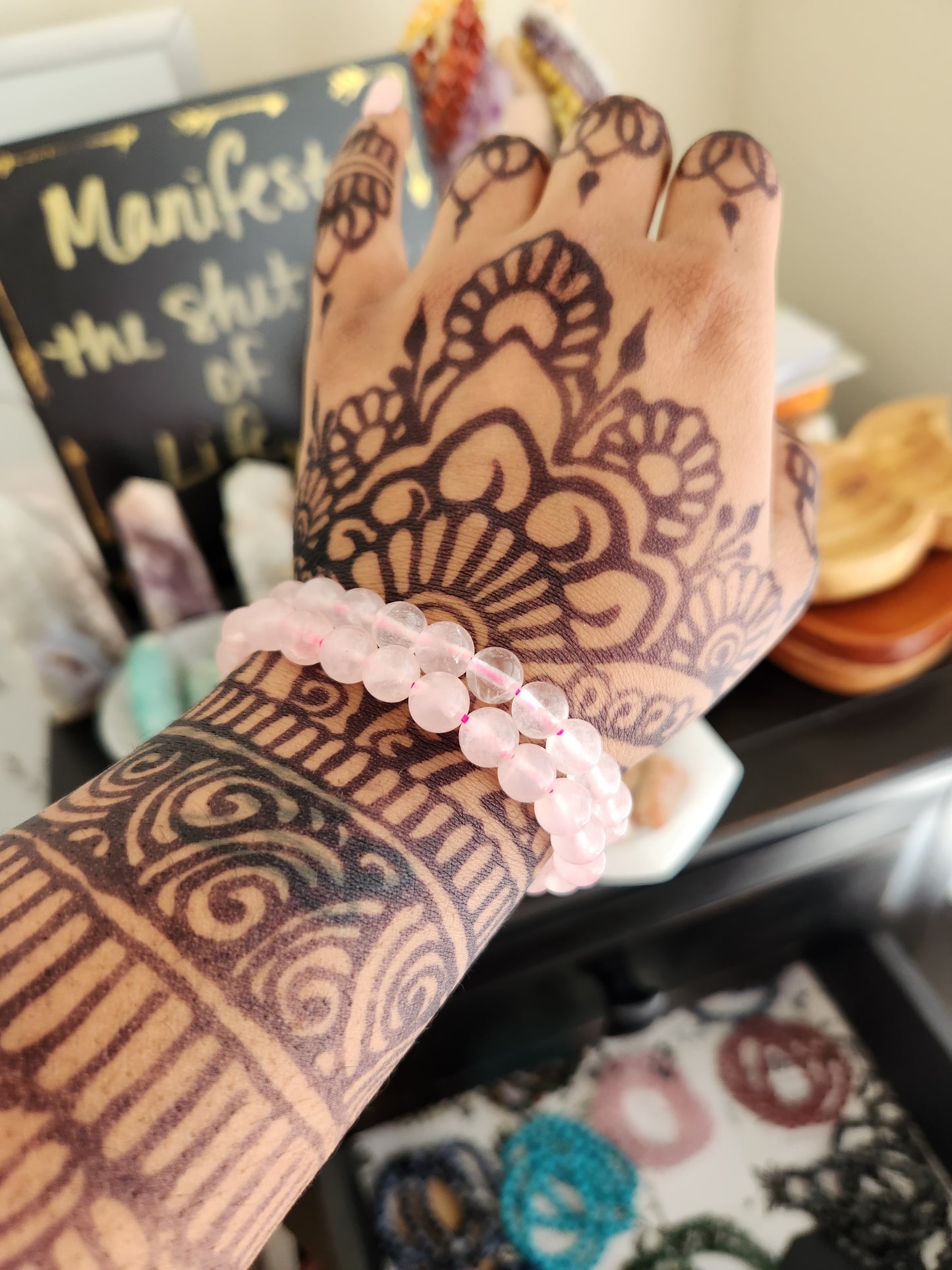 Rose Quartz Bracelet 8.5 MM