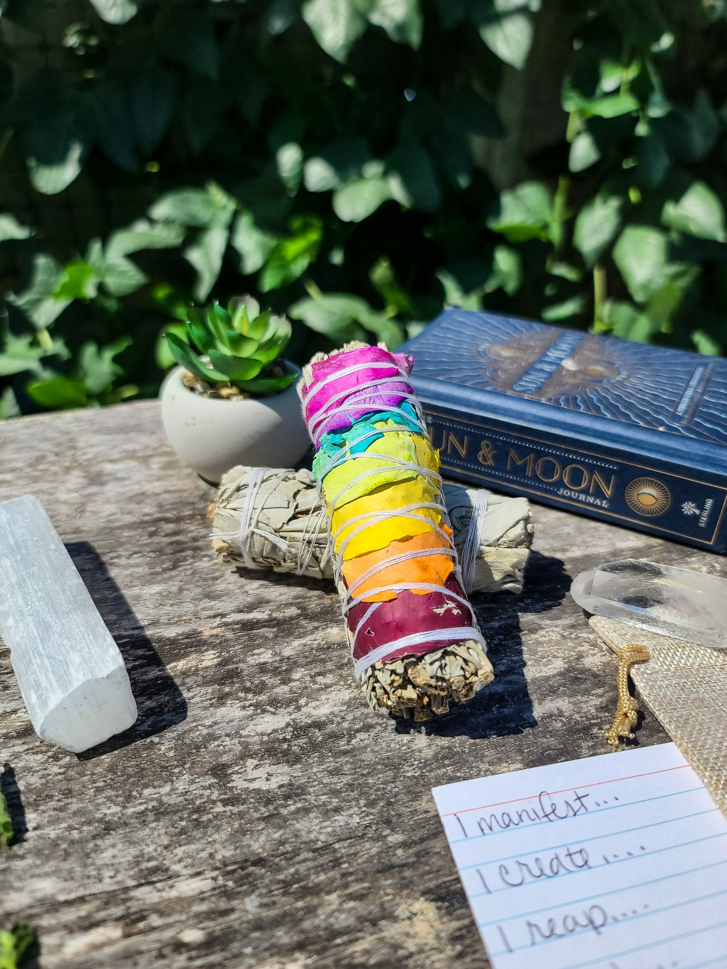 Chakra White Sage Smudge Stick